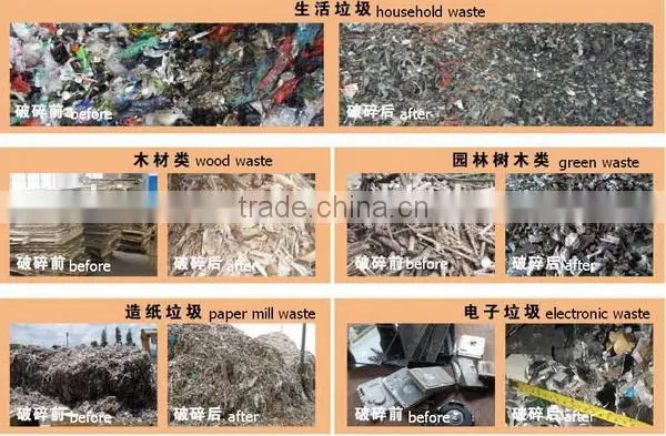 D800 two shaft shredder - Medical Waste Shredder