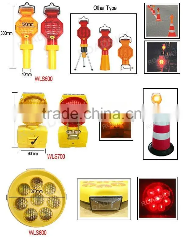 Safety Traffic Flashing Solar Warn Light For Sale