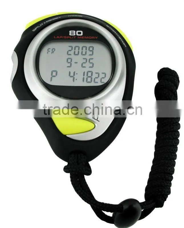 3 lines display stop watch with pacer&countdown function