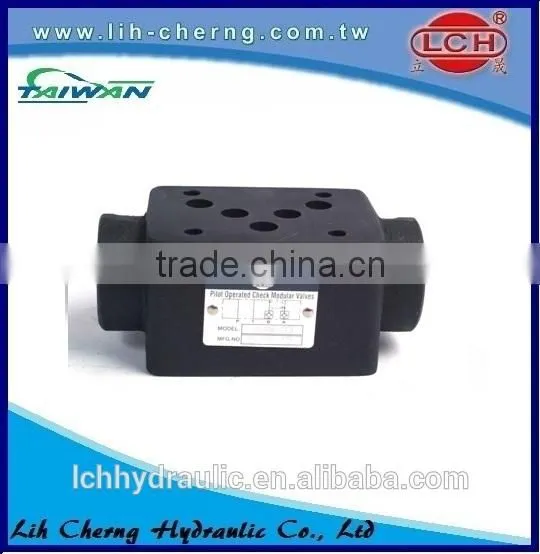 Direct type hydraulic relief valves for oil hydraulic use made in Taiwan