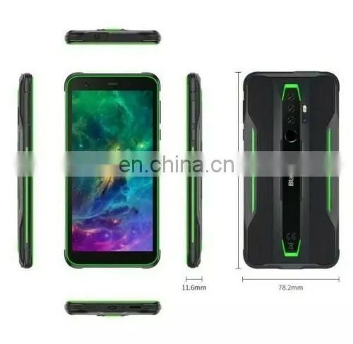 BLACKVIEW BV6300 3GB+32GB Smartphone 4380mAh Android 10 Mobile Phone 5.7 inch HD Screen NFC IP68 Waterproof Slim Rugged Phone