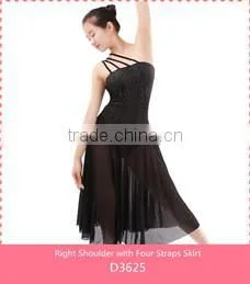 Veil Ballet Dance Costumes, Modern Dance Costume (D2940)