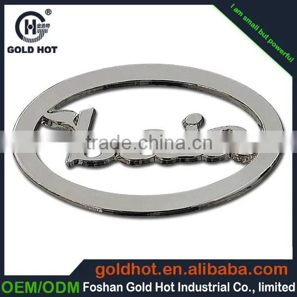 professional branding small metal logo name plate all shapes available