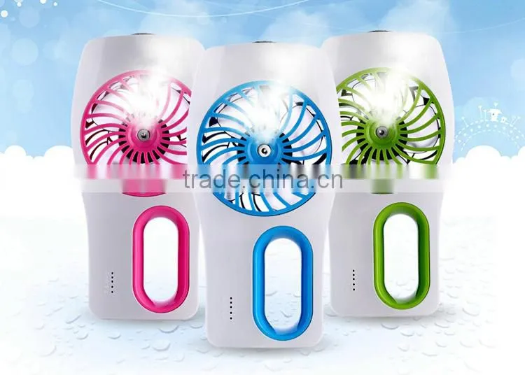 Hot Sale ABS 5V Blue/Green/Pink Facial Mini China Rechargeable Fan