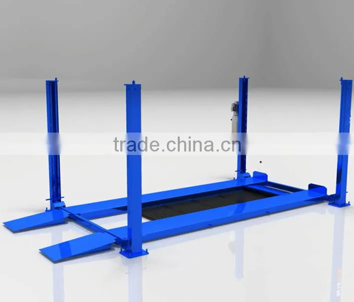 Professional safety four post column lift