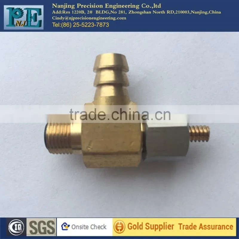 Custom brass casting valve body fittings