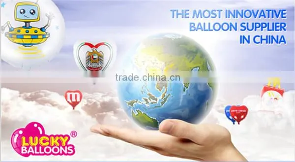 Helium balloon factory EN71approved inflatable cartoon car helium balloons