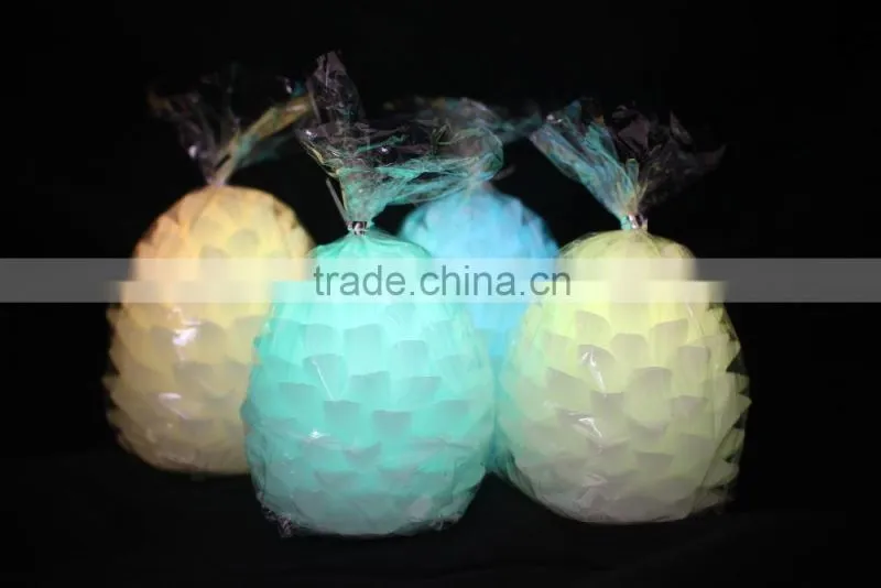 Christmas pinecone LED candle