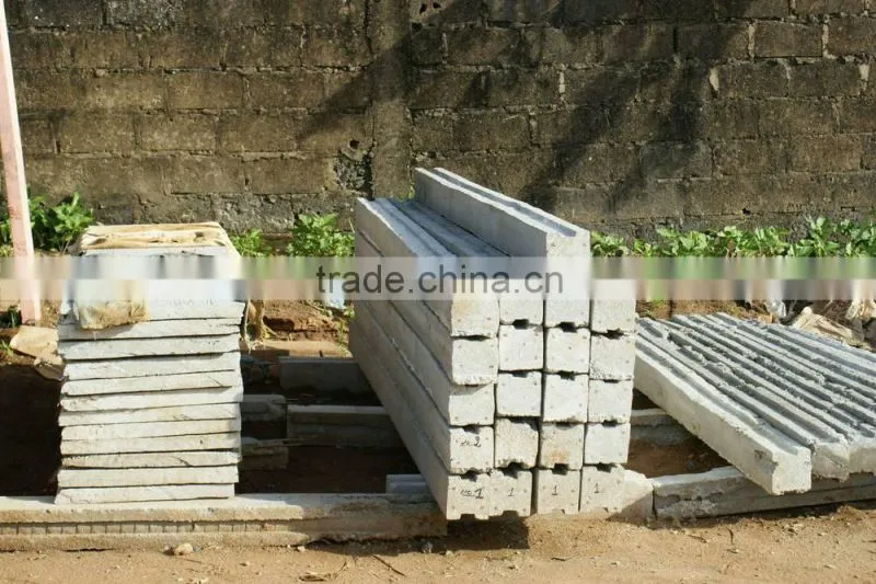 Prestressed concrete farm fence making machine for sale