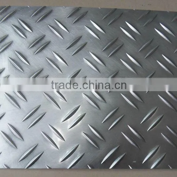 aluminum two- bar tread plate