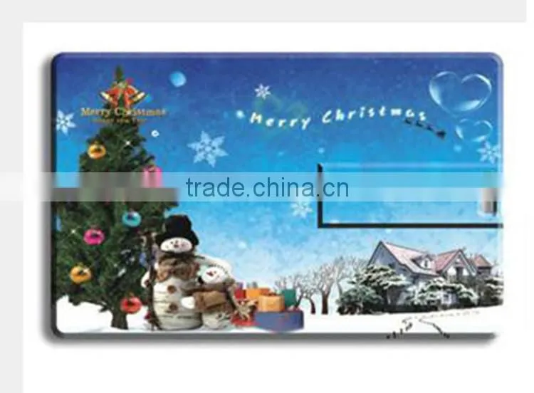 USB 2.0 custom Business Card free sample usb flash drive