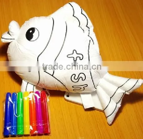 washable painting plush toy/painting plush toy/DIY painting plush toy