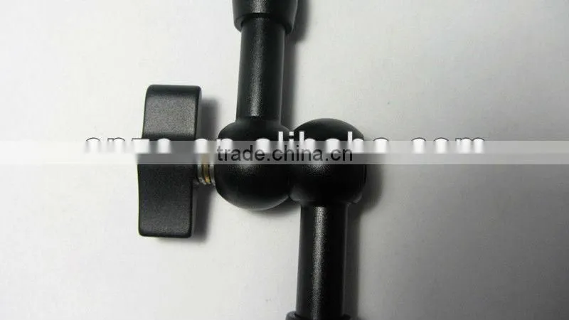 7 Inch Variable Friction Magic Arm for Hot Shoe Mounts to Work with LED Panel, DSLR Monitor, Mic 7ARM camera flash holder