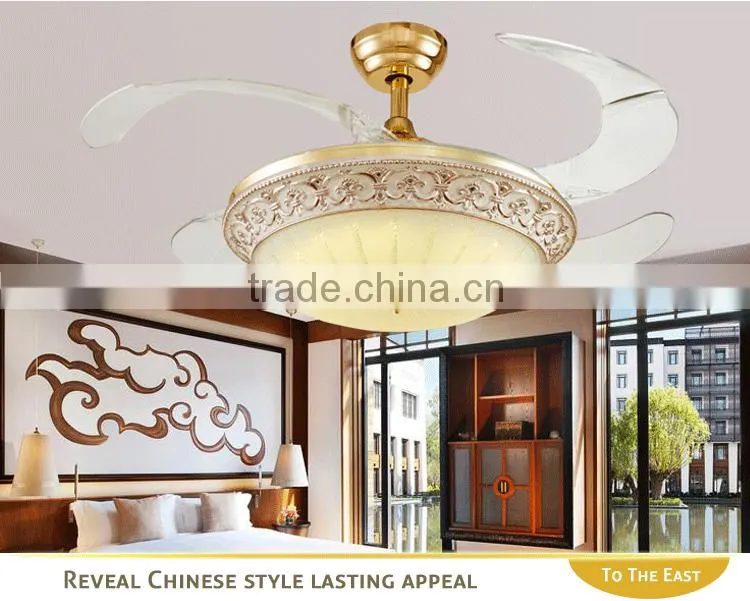 Bathroom Adjustable LED Light Ceiling Fan