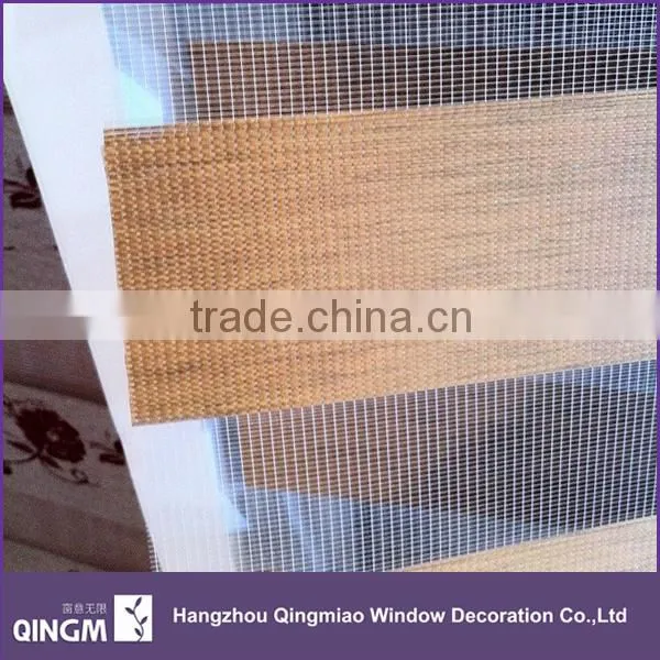 Best Price Horizontal Pattern Polyester Material Blackout Window Blinds