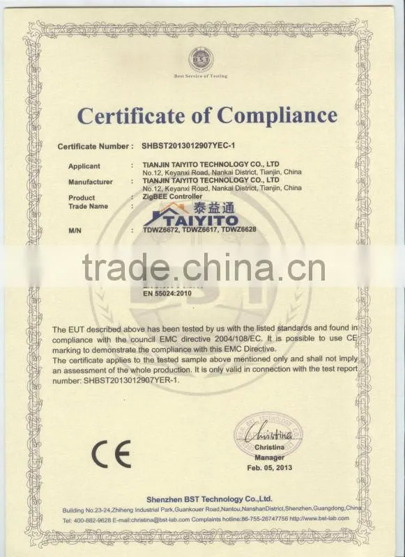 CE Approved smart home automation system 10 Year domotique wireless smart home wireless Zigbee smarthome