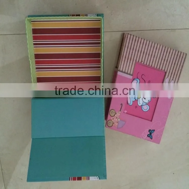 Fashion design Unfolding Cardboard engagement paper gift box packaging box