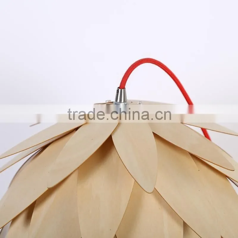 Wooden LED pendant light JK-8005B-29 China Supplier High Quality Indoor Pendant Lamp Wooden Lights