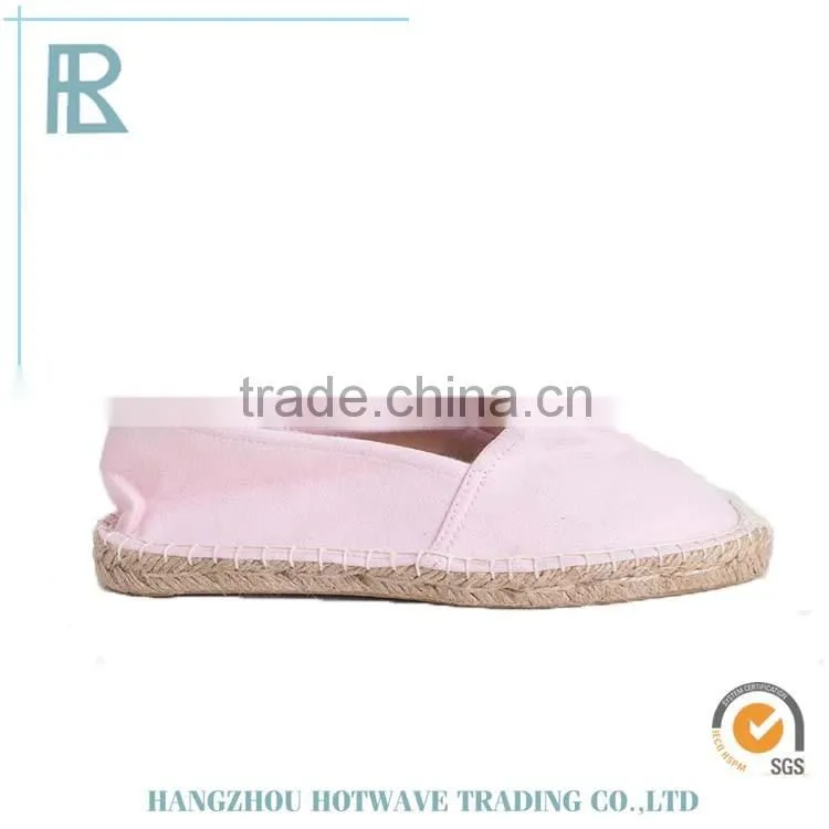 Environmental Protected designer flat espadrilles