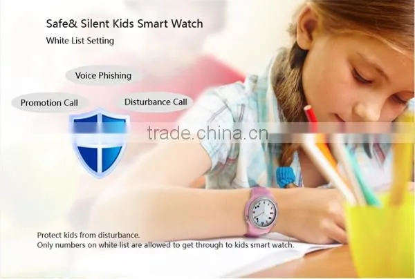 Kids Children Remote Monitor GPS Tracker Smart Wrist Watch with SIM GPS WIFI Positioning / SOS Surveillance / Children Safe Secu