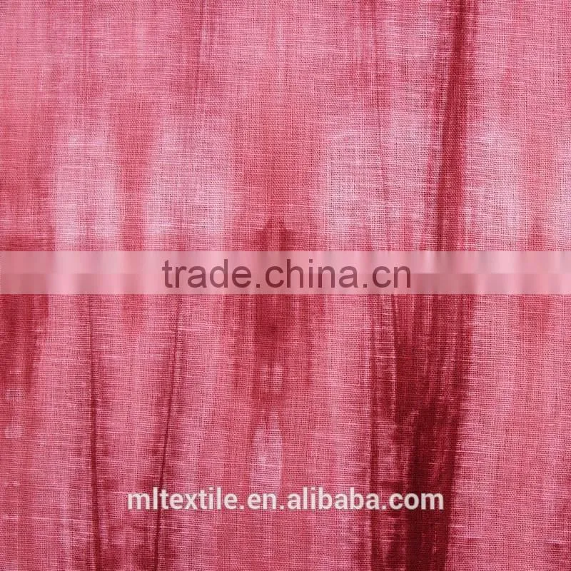 linen fabric for sofa/linen cotton cushion fabric shirt fabric