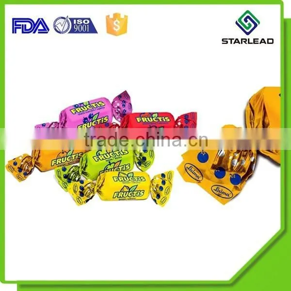 19 mic twist pet wrap film for candy packaging