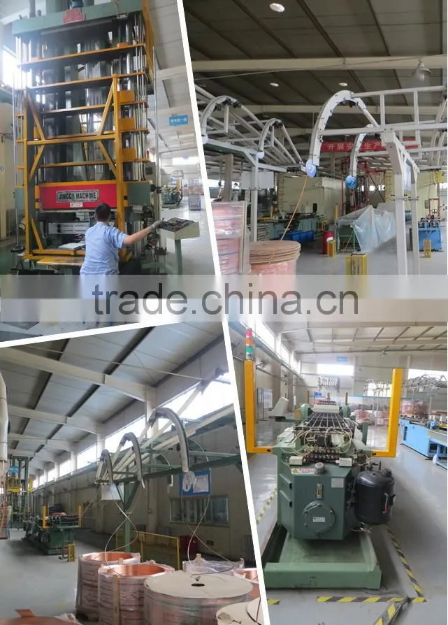 Tube fin air cooled evaporator for refrigeration, cold room, air conditioning system