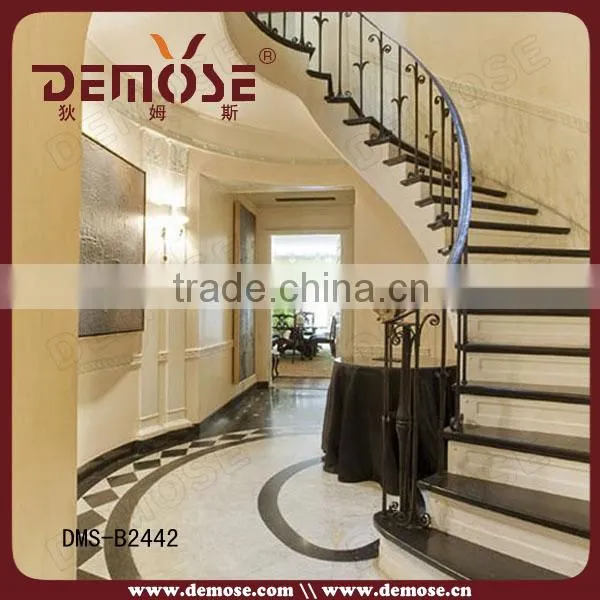 Prefab Metal Stair Railing Price For Interior DMS-B2428