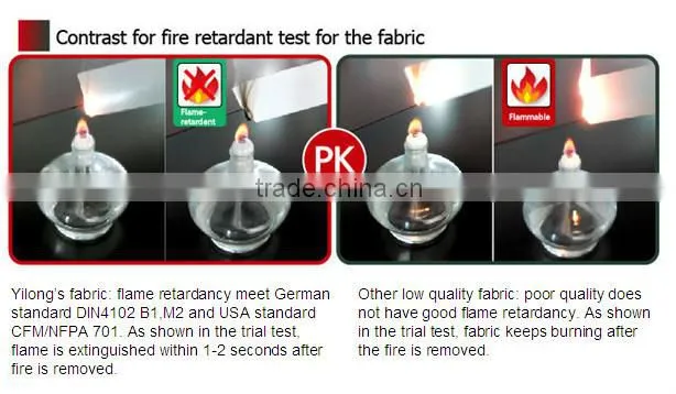 PVC coated tarpaulin/ tent fabric-high weather resistance