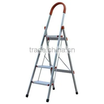 Household 4 step stool ladder ladders with rail handrail AY-JY104 with en131
