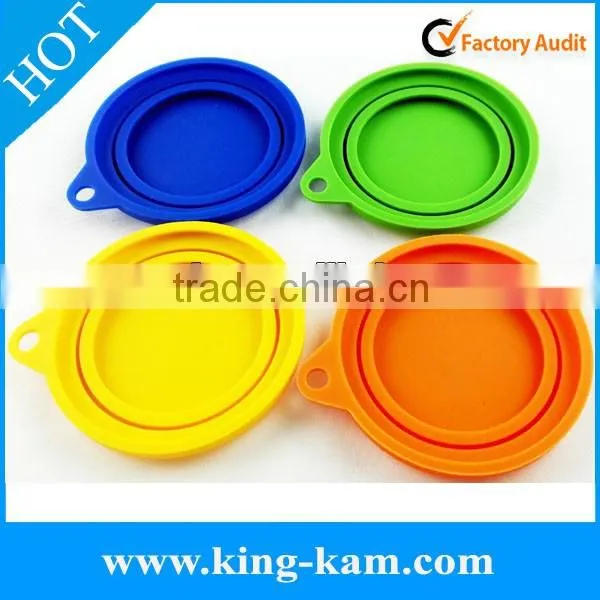 Food grade silicone tin lid in 3 sizes