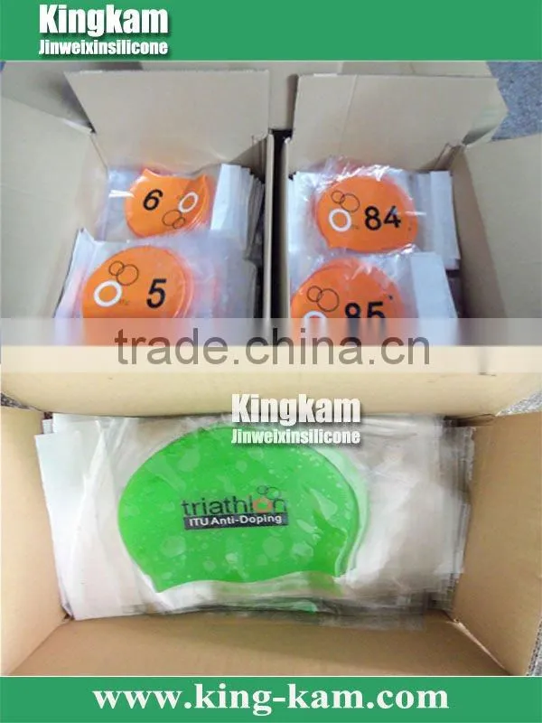 Silicone swimming hat funny swimming cap cap for swimming