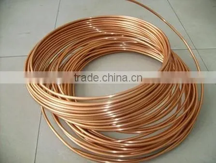 1/4 Cooper tube coil with thickness 0.8mm meter price copper coil