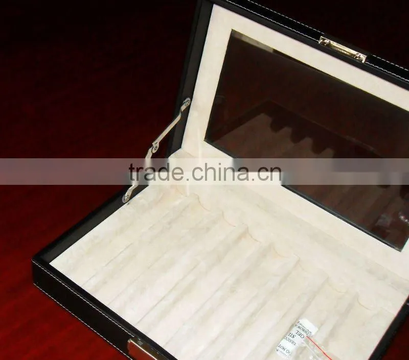 8pens display PU Leather pen box
