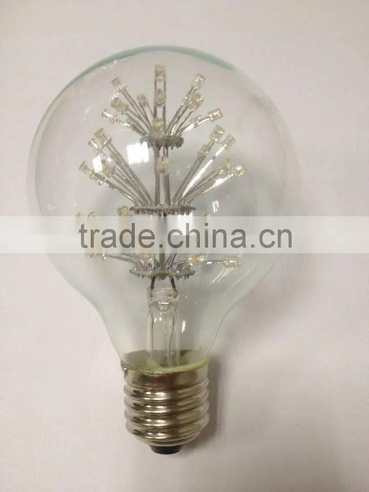 LED Edison sytle bulb globe decorative lighting e27 e26 ce rohs ul