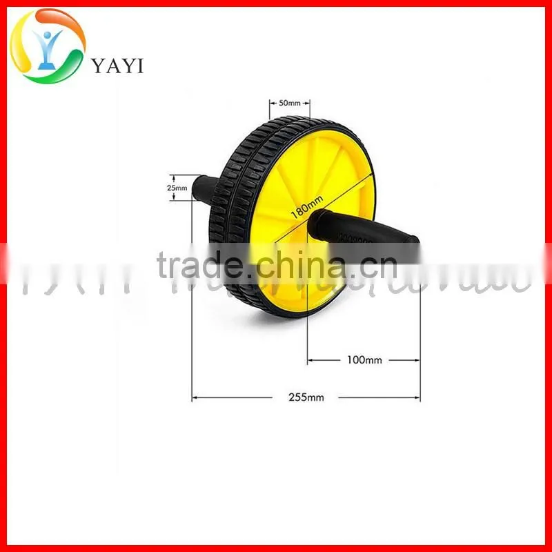 Health & Fitness Exercise Double AB Roller Abdominal Wheel
