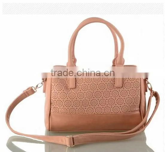 Dual use lady fashion leather handbags