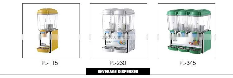 Different kinds voltage double compressor soft ice cream machine