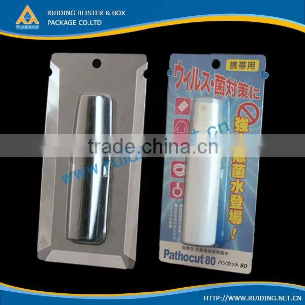 cosmetic packaging blister clamshell tray