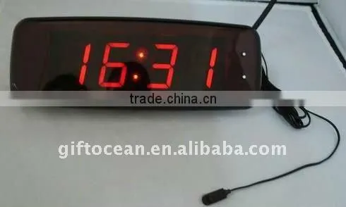 faraway viewable LED display wall clock, LED clocks