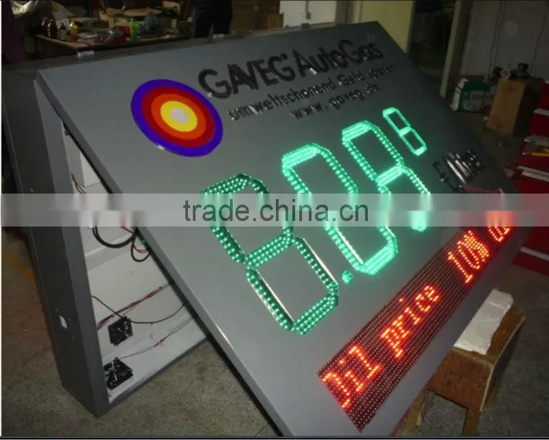 10/12/15/20/24/33 inch wireless remote control led petrol price display