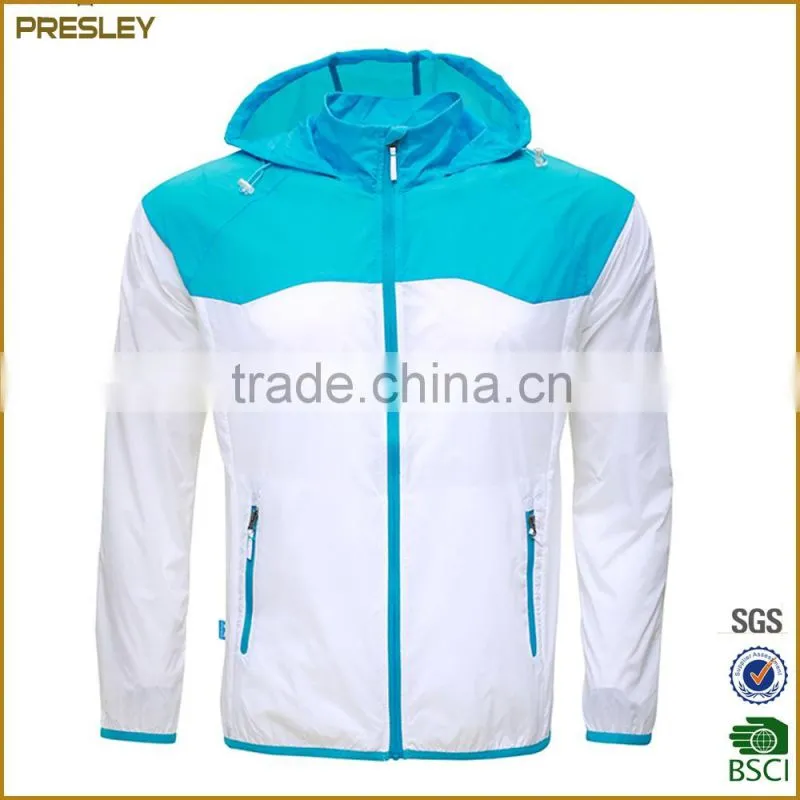 wholesale price light long sleeve protecting suning jacket for man