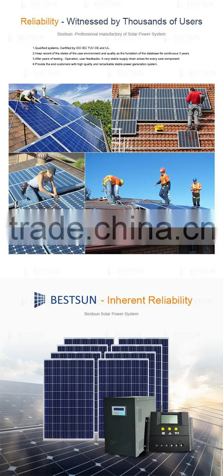 2016 solar power generator for home use and 15 days quick delivery