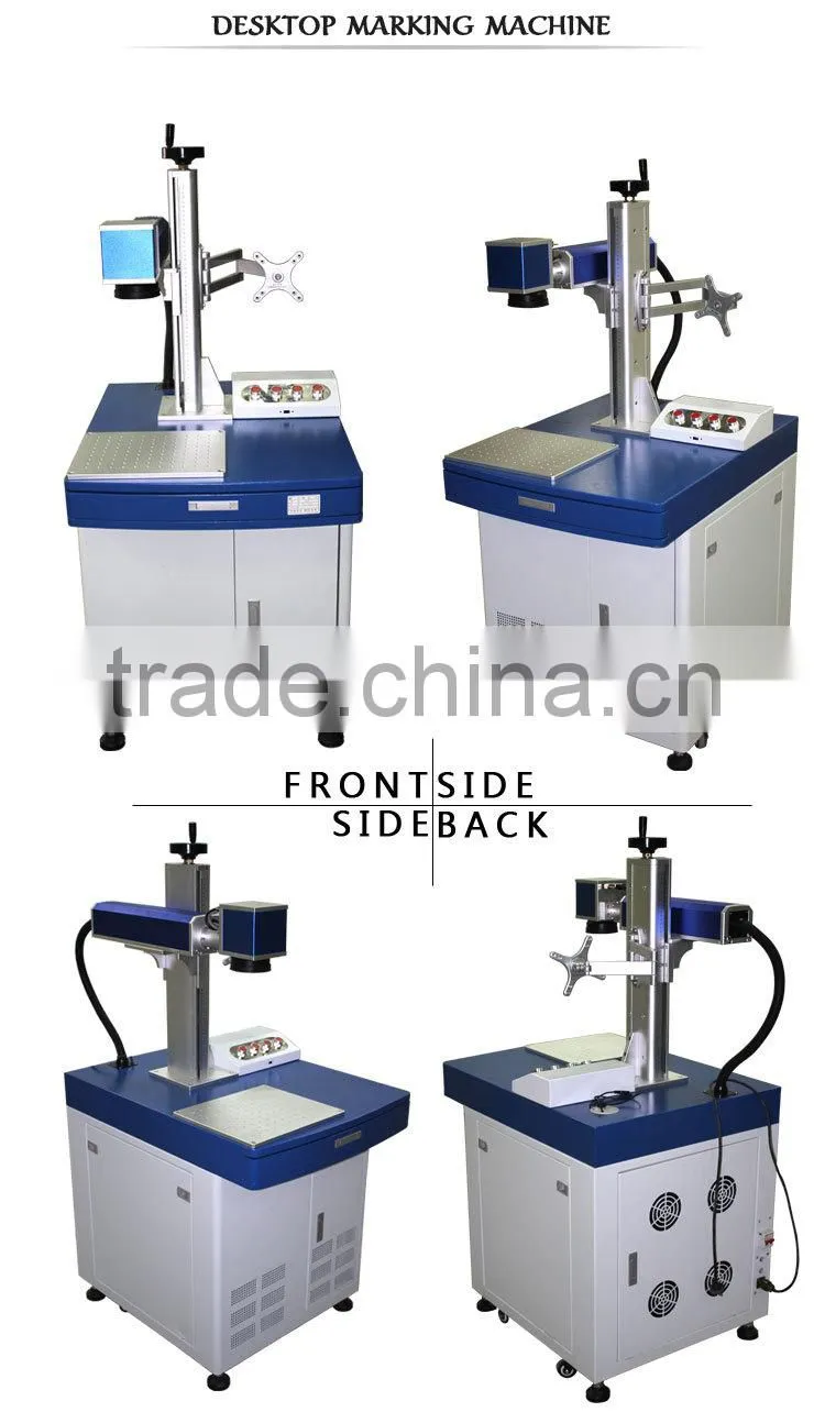 fiber laser marking machine 10w/20w for metal gold dog tag