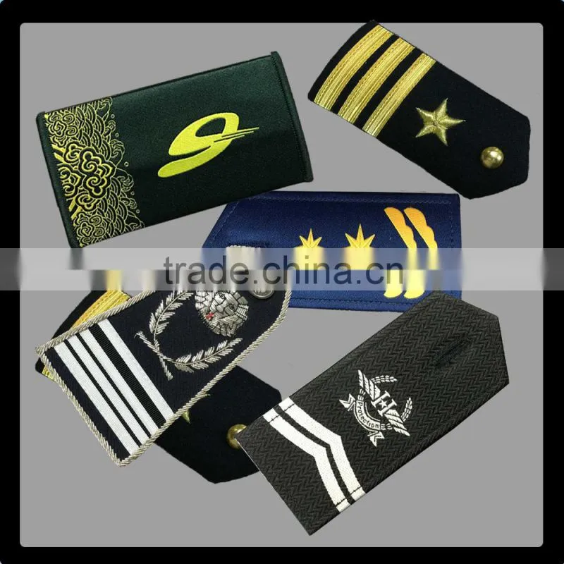 high quality military uniform epaulette shoulder boards