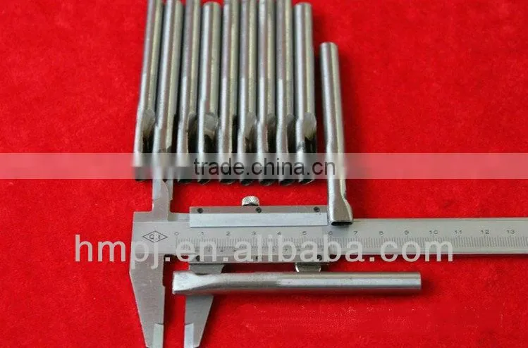 high quality 8mm diameter flat hole pin puncher for leather belt