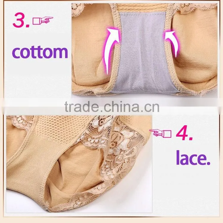 High Quality Open Hip Women Belly Shaper Briefs High Waist Tummy Slim Briefs