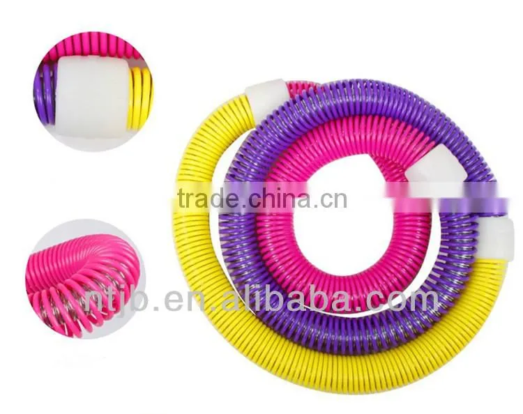 Beautiful healthy hula hoop for fitness sports equipment/soft Hula spring