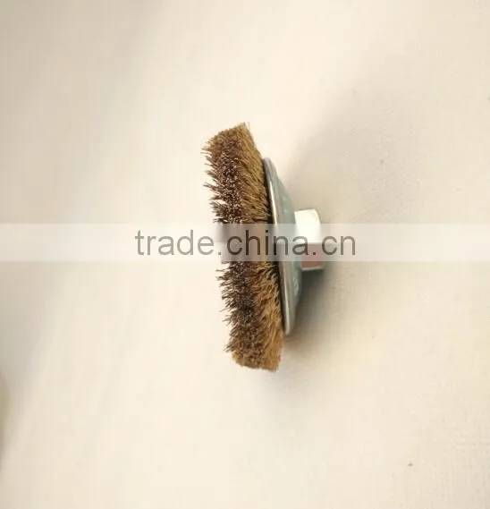 tapered brushes with thread, diameter 85mm or 3 2/5"