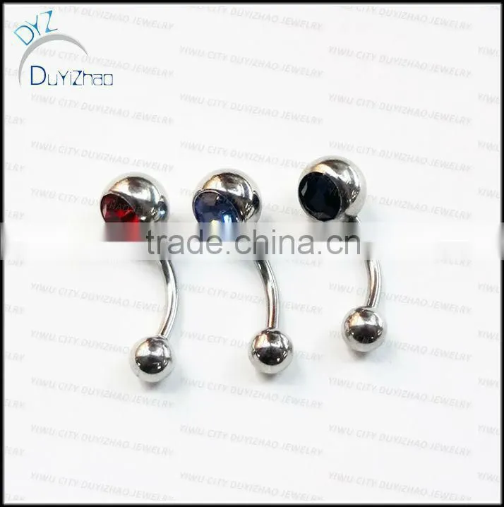 black plating navel rings navel belly button rings